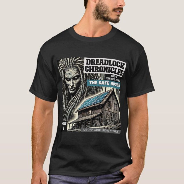 The Safe House DreadLock Chronicles Issue 2 cover T-Shirt (Front)