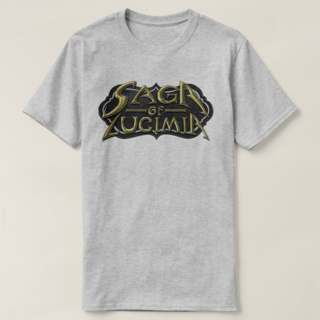 The Saga of Lucimia T-Shirt (Design Front)