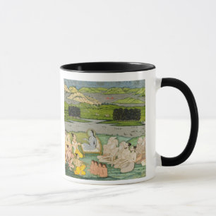The sage Shuku Deva addressing King Parikshit & a Mug
