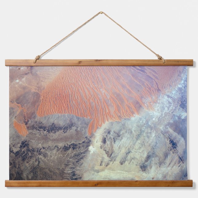 The Sahara Desert In Algeria, North Africa. Hanging Tapestry (Front)