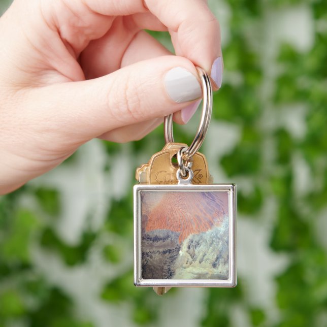 The Sahara Desert In Algeria, North Africa. Keychain (Hand)
