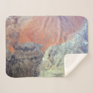 The Sahara Desert In Algeria, North Africa. Sherpa Blanket