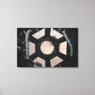 The Sahara Desert visible through the windows Canvas Print