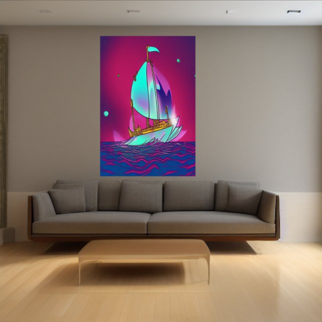 The Sailing ship | AI Art Poster (Creator Uploaded)