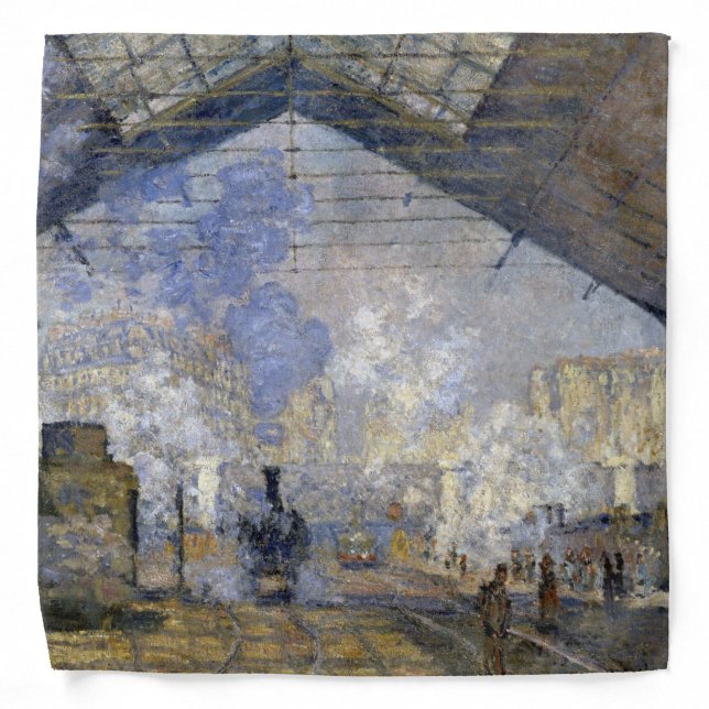 The Saint-Lazare Station, Monet Bandana (Front)