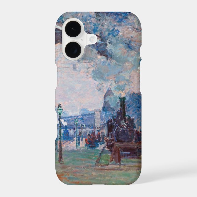 The Saint-Lazare Station, Monet Case-Mate iPhone Case (Back)