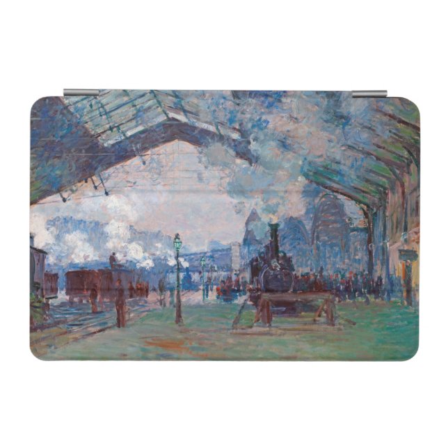 The Saint-Lazare Station, Monet iPad Mini Cover (Horizontal)