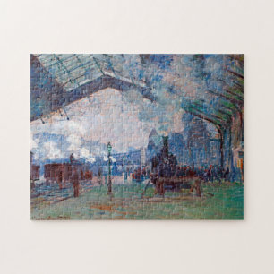 The Saint-Lazare Station, Monet Jigsaw Puzzle