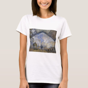 The Saint-Lazare Station, Monet T-Shirt