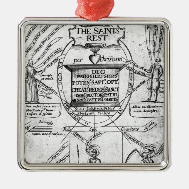 The Saints' Everlasting Rest' Metal Ornament (Front)
