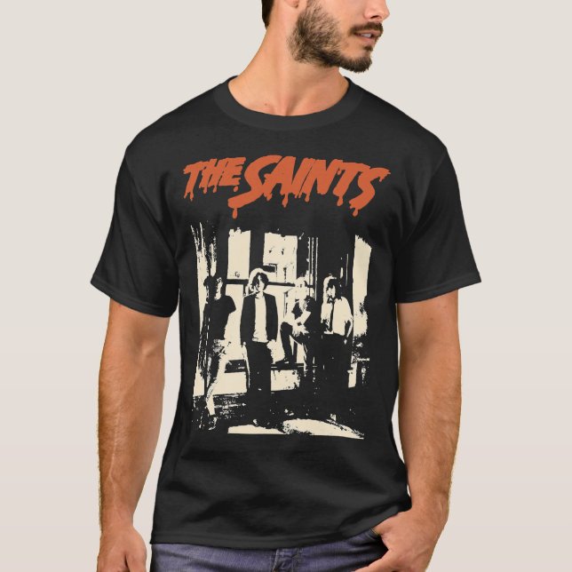 The Saints Punk Rock Classic T-Shirt (Front)