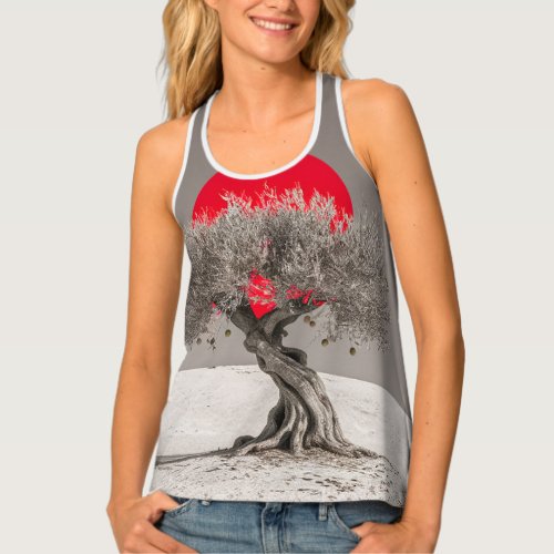 THE SAKURA SOLITUDE A MINIMALIST REVERIE TANK TOP