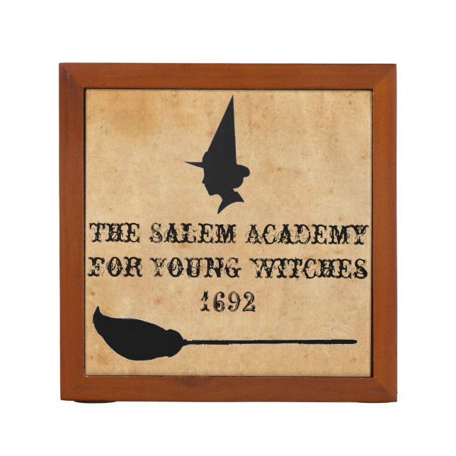 The Salem Academy for Young Witches Pencil Holder (Front)