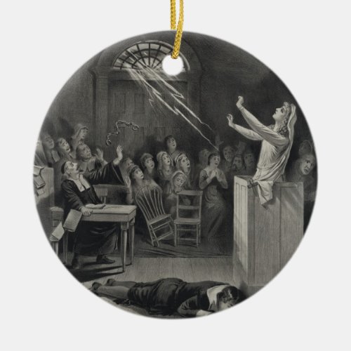 The Salem Witch Trials The Witch Number 1 Ceramic Ornament