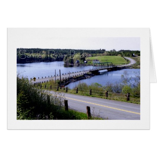 The Salmon River Bridge Cards (Front Horizontal)