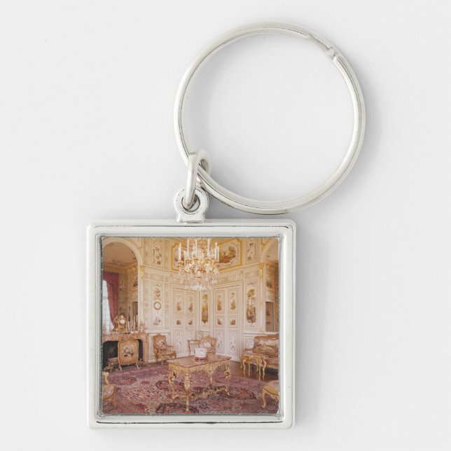 The Salon Chinois, c.1740 Keychain (Front)