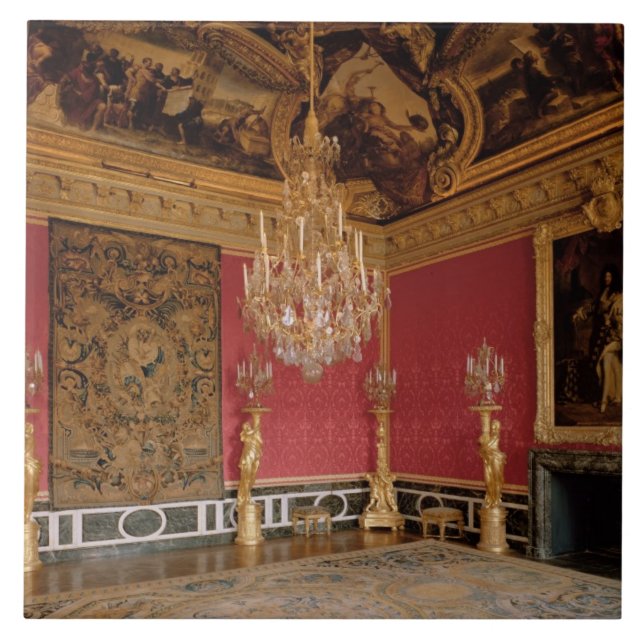 The Salon d'Apollon (Apollo Room) with tapestries Tile (Front)