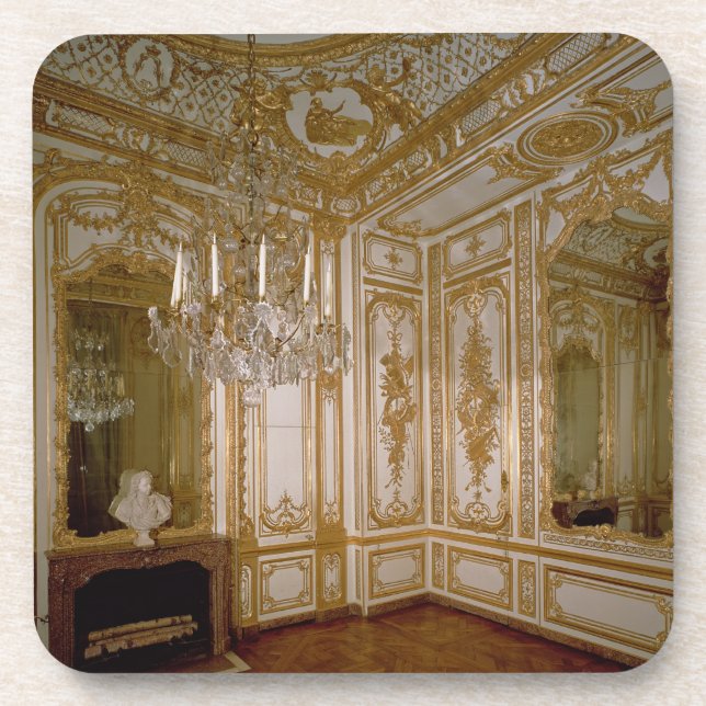 The Salon de Musique (Music Room) of Adelaide, Pri Beverage Coaster (Front)