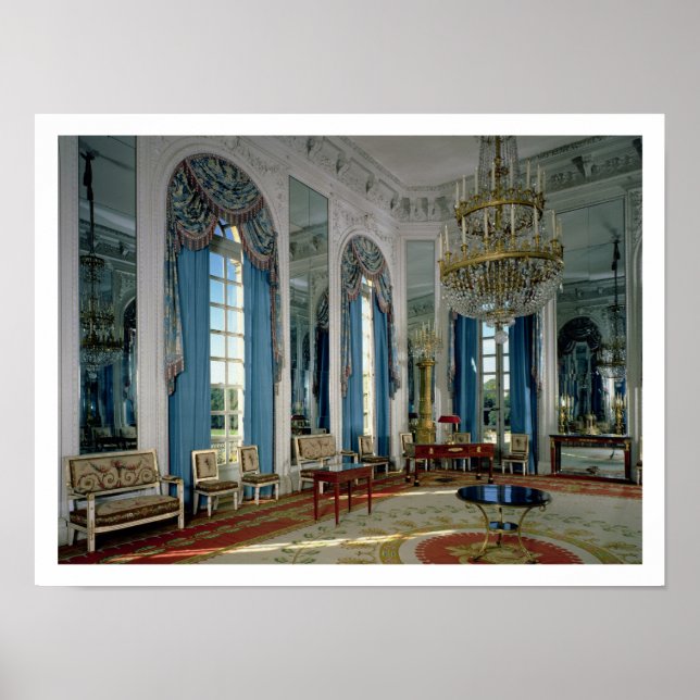 The Salon des Glaces (The Room of Mirrors) in the Poster (Front)