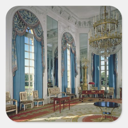 The Salon des Glaces The Room of Mirrors in the Square Sticker