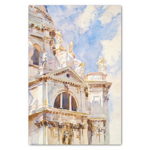 The Salute Venice by John Singer  Tissue Paper