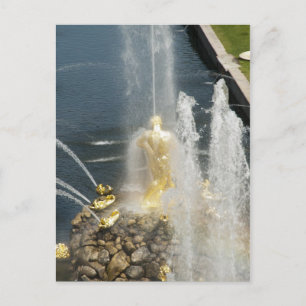 The Samson Fountain, Peterhof, St.Petersburg Postcard
