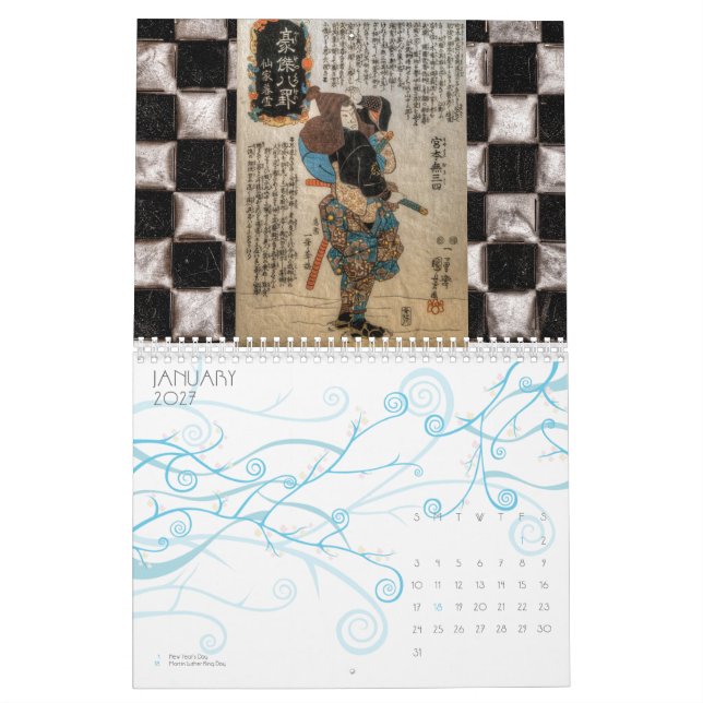 The Samurai Calendar (Jan 2027)