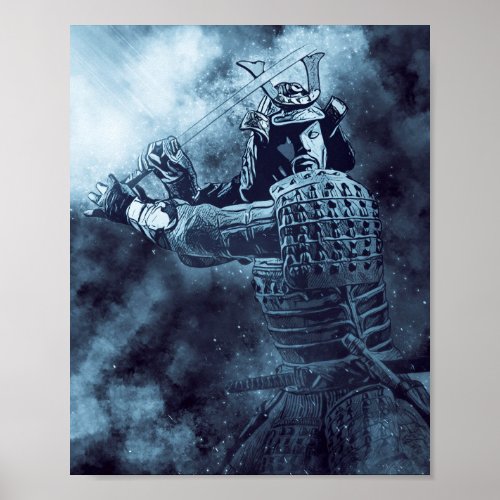 The SAMURAI Mythic Legendary RONIN Warrior Poster