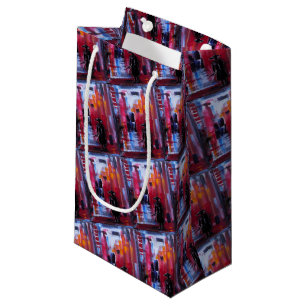 The Samurai's Horizon Painting by Alfred Fox Small Gift Bag