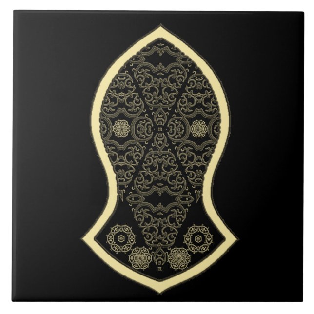 The Sandal Of The Prophet (Golden) Tile (Front)