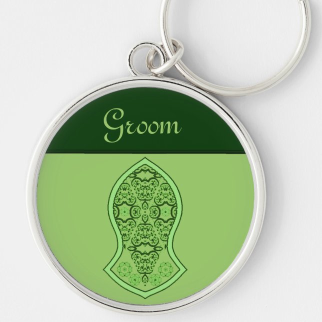The Sandal Of The Prophet (Green) Keychain (Front)