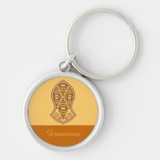 The Sandal Of The Prophet (Orange) Keychain (Front)