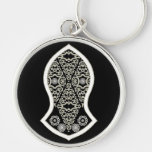 The Sandal Of The Prophet (white) Keychain at Zazzle