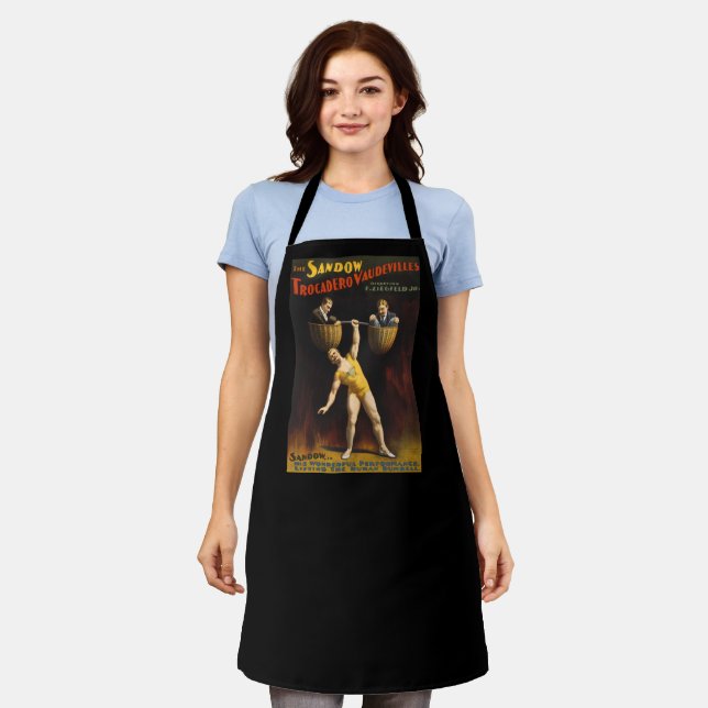 The Sandow Eugen Sandow Vaudeville Weightlifter  Apron (Worn)