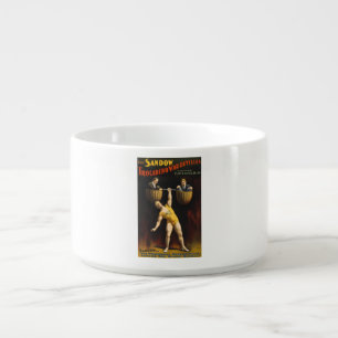 The Sandow Eugen Sandow Vaudeville Weightlifter  Bowl
