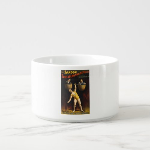 The Sandow Eugen Sandow Vaudeville Weightlifter  Bowl