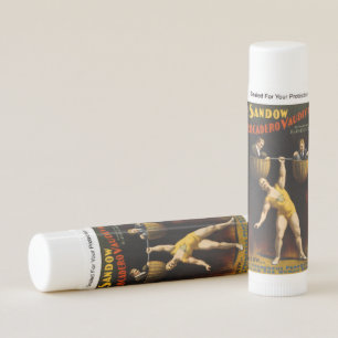 The Sandow Eugen Sandow Vaudeville Weightlifter  Lip Balm
