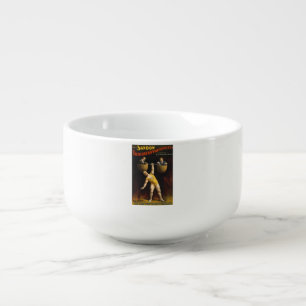 The Sandow Eugen Sandow Vaudeville Weightlifter Soup Mug