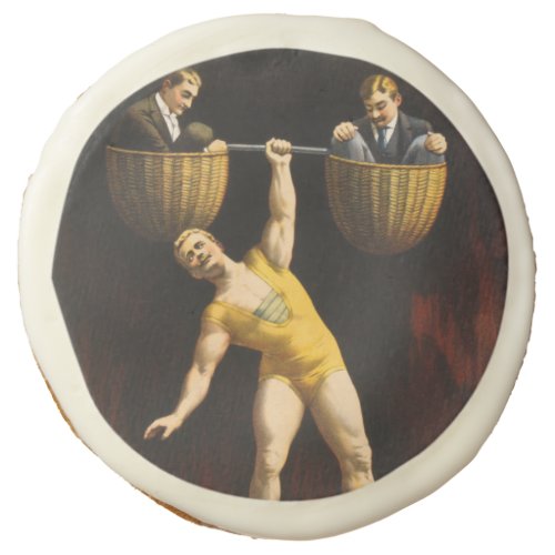 The Sandow Eugen Sandow Vaudeville Weightlifter  Sugar Cookie