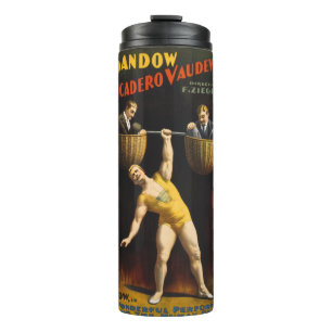 The Sandow Eugen Sandow Vaudeville Weightlifter Thermal Tumbler