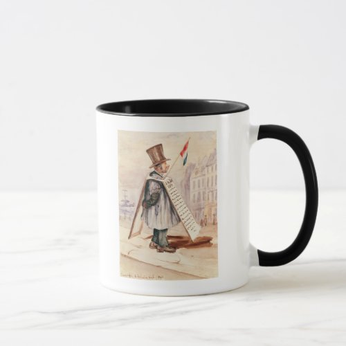 The Sandwich Board Man Boulevard du Temple 1839 Mug