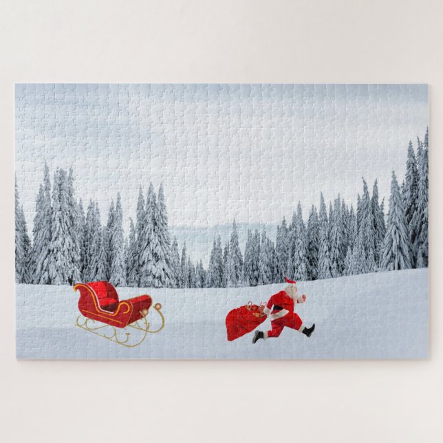 The Santa Claus Hustle Puzzle (Horizontal)