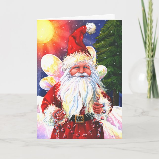 The Santa Fairy Holiday Card (Front)