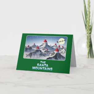 The Santa Mountains Holiday Card