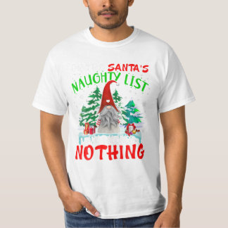 The Santa s List And I Regret T-Shirt