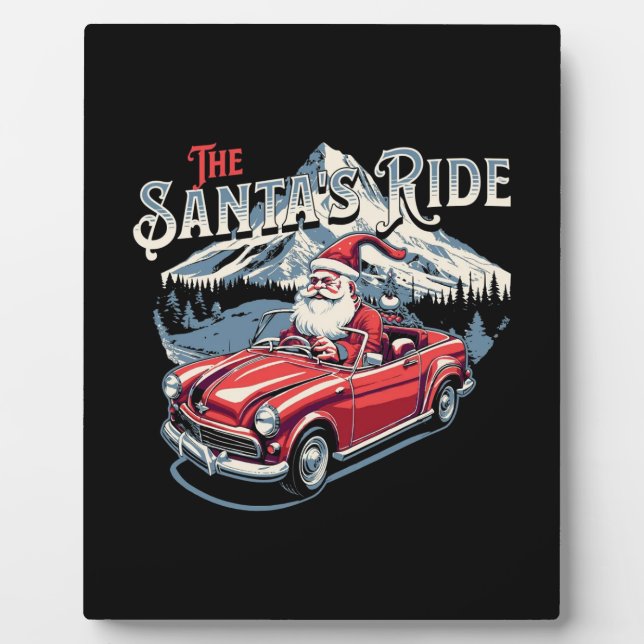 The santa's ride. plaque (Front)