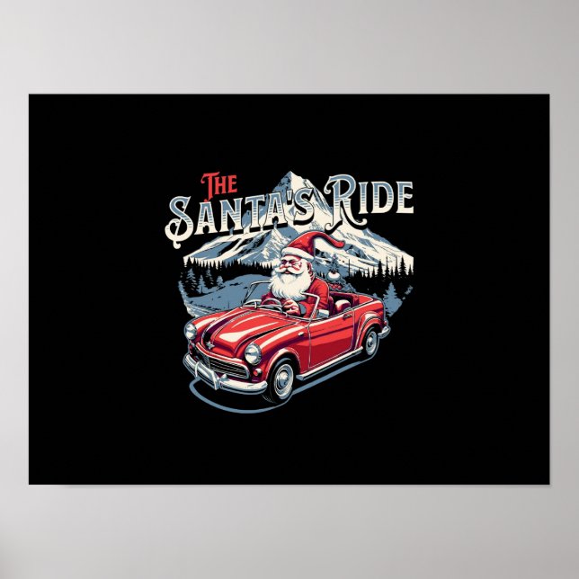 The santa's ride. poster (Front)