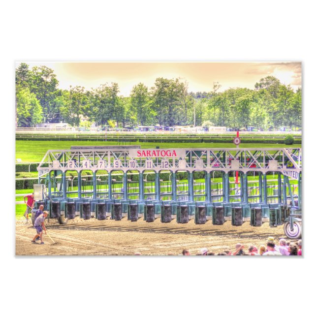 The Saratoga Starting Gate Photo Print (Front)
