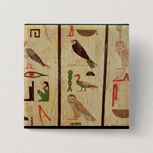 The sarcophagus of Psamtik I (664-610 BC) detail o Button