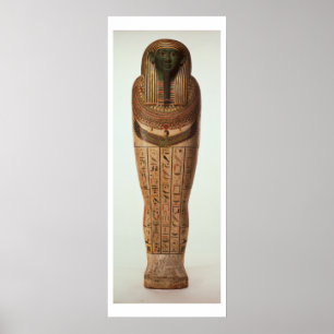The sarcophagus of Psamtik I (664-610 BC) Late Per Poster